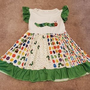 Sold out New Hungry Caterpillar twirl panel dress